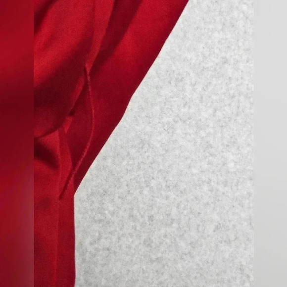 Alexia Admor Mini Wrap Dress in Red Size 2 Button Detail - Picture 5 of 7